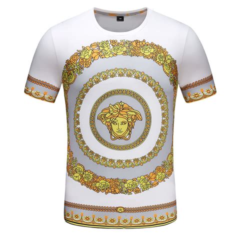 versace t shirt uomo amazon|1st copy versace shirt men.